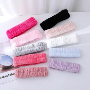 Scalico Fleece Skincare Headband – Soft & Adjustable Spa Wrap